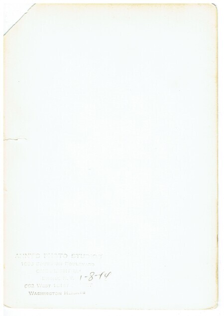 Back of photo dated Jan. 1944