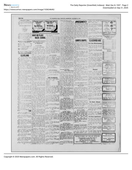 Newspaper: The Daily Reporter on Southbury