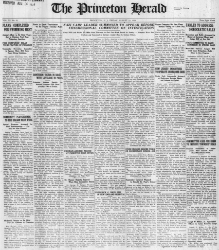 Details on the summons of Camp Willie and Macht leader who was called to a Congressional hearing.