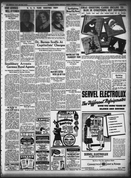 Newspaper: The Waterbury Democrat on Southbury